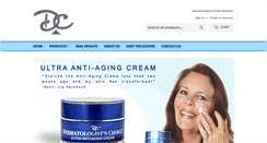 Desktop Screenshot of dermatologistschoice.com